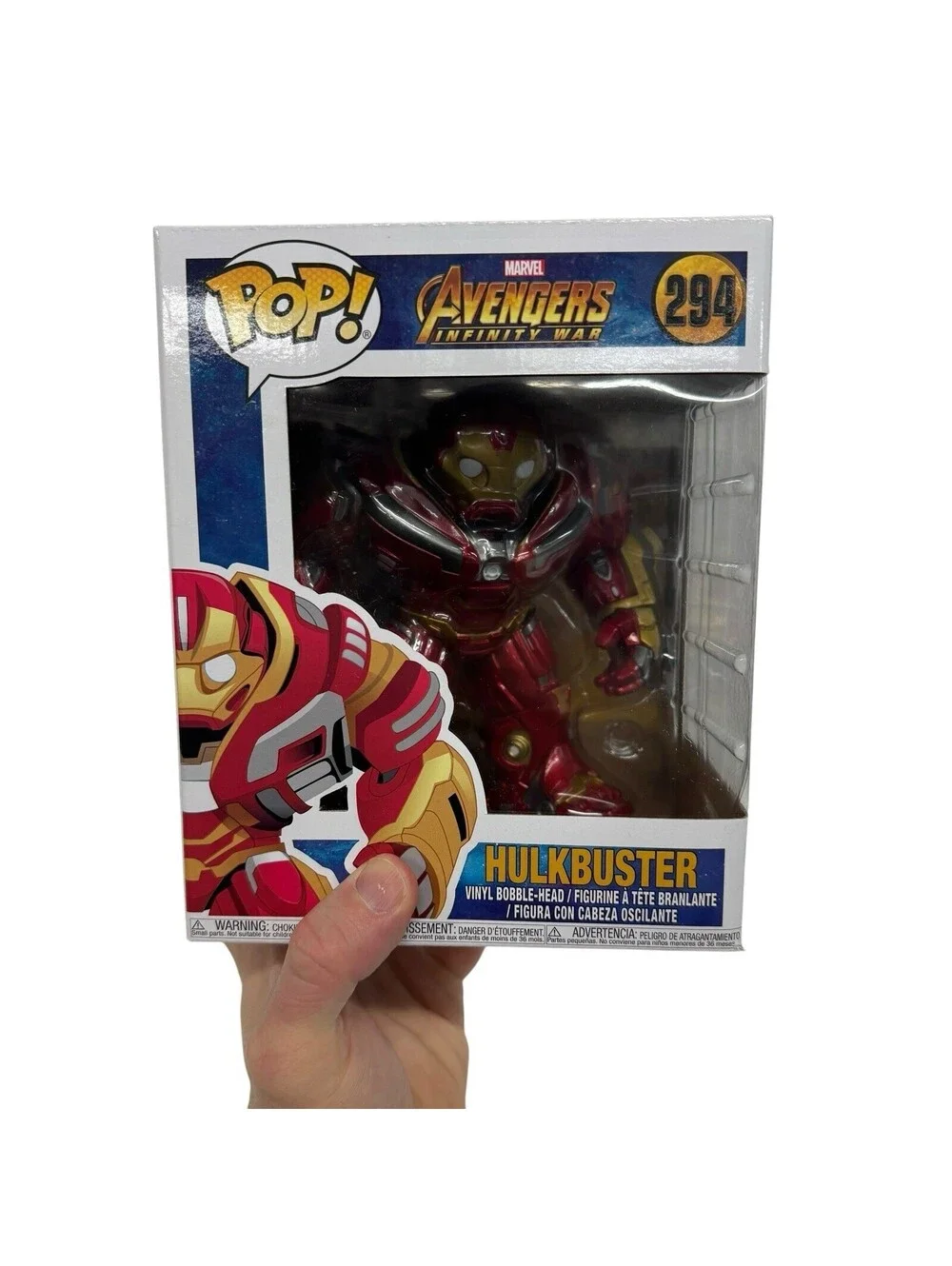 Funko Pop! Marvel #294 Avengers Infinity War Hulkbuster New Vinyl Bobble-Head